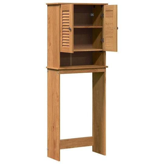 vidaXL Bathroom Cabinet L60xW27xH161cm Brown