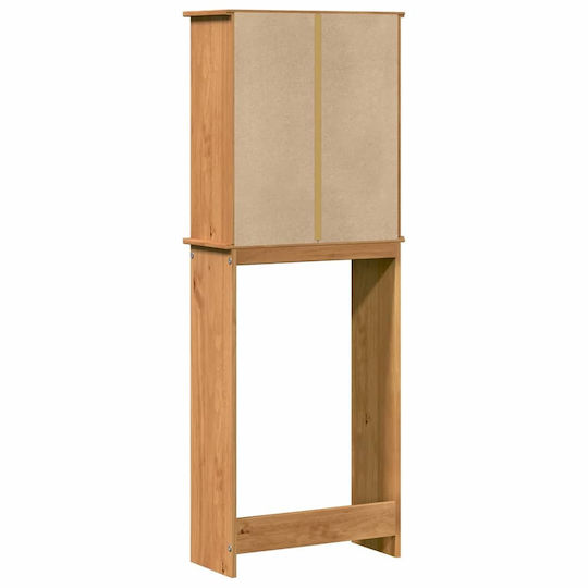 vidaXL Bathroom Cabinet L60xW27xH161cm Brown
