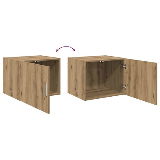 vidaXL Ντουλάπι Μπάνιου 50x42.5x40cm Δρυς