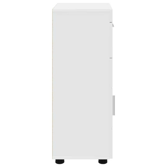 vidaXL Ντουλάπι Μπάνιου 37x31.5x82cm Λευκό