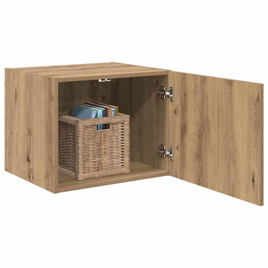 vidaXL Ντουλάπι Μπάνιου 50x42.5x40cm Δρυς