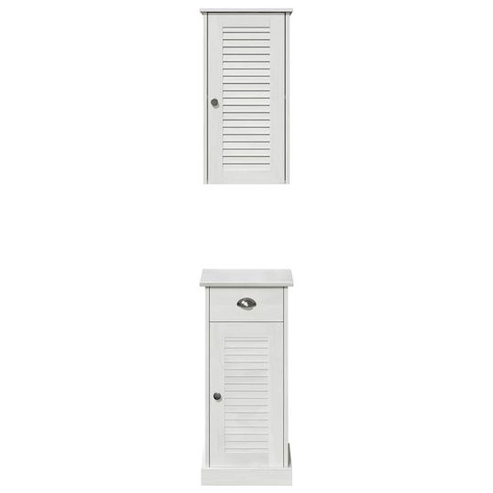 vidaXL Bathroom Cabinet L37xW34xH80cm Brown