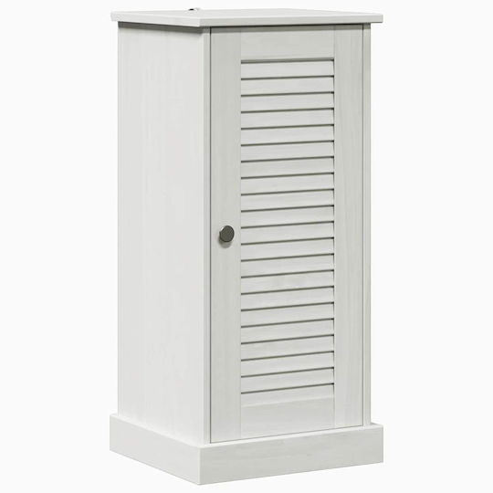 vidaXL Ντουλάπι Μπάνιου 37x34x80cm Λευκό