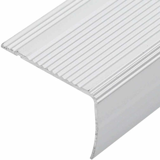 Vidaxl Βάση Σκάλας 10 Pcs Ασημί 67 Cm Αλουμίνιο