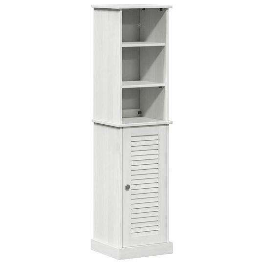 vidaXL Floor Bathroom Column Cabinet L37xD34xH150cm Brown