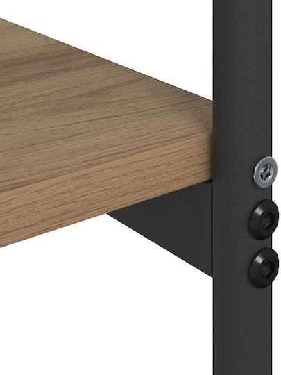 Κονσόλα από Ξύλο & Μέταλλο Artisan Δρυς Μ101xΠ35xΥ80.5εκ.