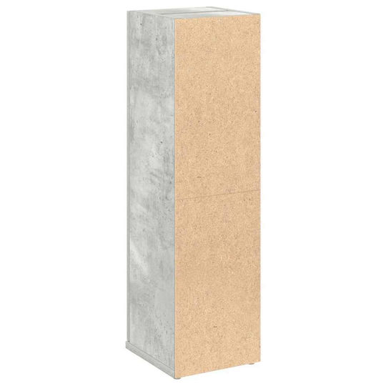 vidaXL Floor Bathroom Column Cabinet L20.5xD22xH72cm Gray