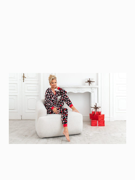 Donna Set Pijamale pentru Femei Black