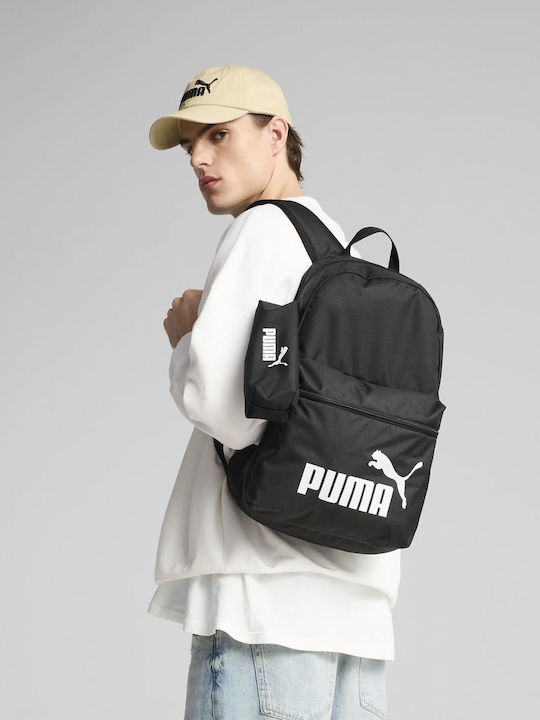 PUMA Phase Σχολική Τσάντα Πλάτης Μαύρη