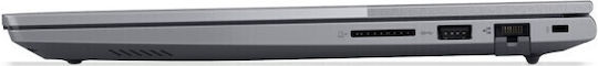 Lenovo ThinkBook 14 G8 IAL 14" IPS FHD+ (Ultra 5-225U/16GB/512GB SSD/Без операционна система) Luna Grey (BG Клавиатура)