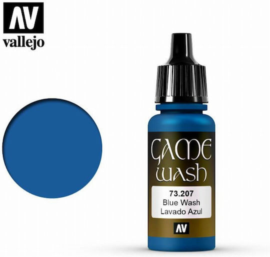 Acrylicos Vallejo Game Wash Боя за Моделизъм Blue 18мл
