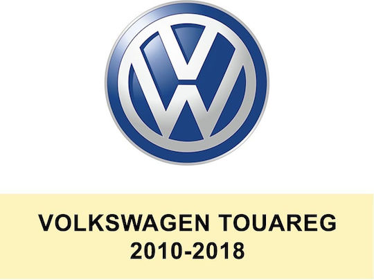 Perflex Set of Front and Rear Mats 4pcs Tray Type for Volkswagen Touareg 2011+ Black