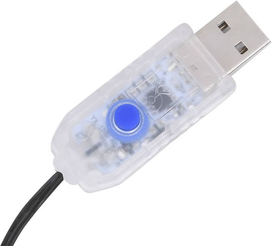 210 Lichterketten LED 5m. Warmes Weiß Typ Oktopus 1Stück