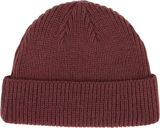 Woodworth Beanie Männer Beanie Gestrickt in Burgundisch Farbe