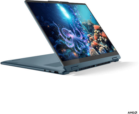 Lenovo Yoga 7 2-in-1 14AKP10 14" OLED Touchscreen 120Hz (Ryzen AI 300 Series-7 350/32GB/1TB SSD/W11 Home) Tidal Teal (GR Keyboard)