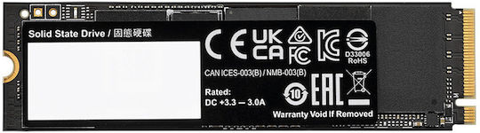 Gigabyte AORUS Gen4 7300 SSD 2TB M.2 Type with PCI Express 4.0 Connection PS5 Compatible AG4732TB N