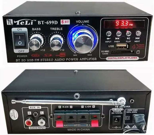 BT-198A Amplifier Black