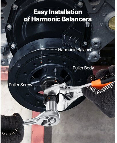 Vevor Harmonischer Schwungradabzieher Entfernen & Installations-Tool-Kit Schwungrad Kurbelwelle