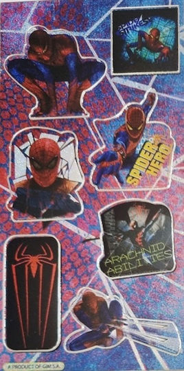 Gim Stickers Spiderman (Various Designs/Assortment of Designs) 1pc