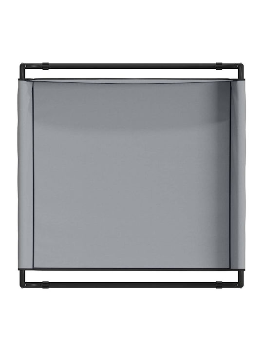 vidaXL Loft Bed Pat pentru câini Gri