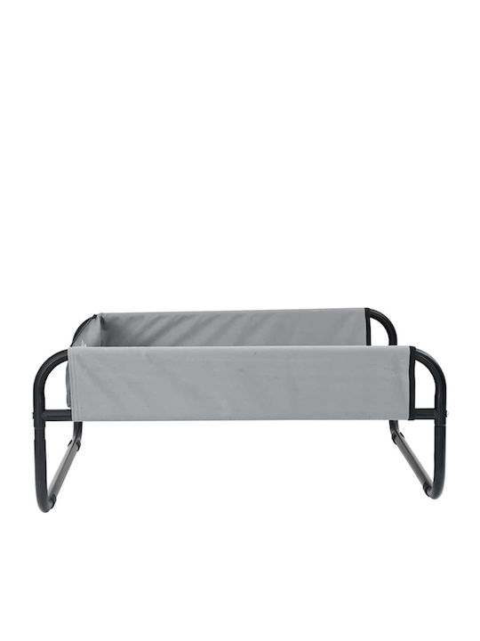 vidaXL Loft Bed Pat pentru câini Gri