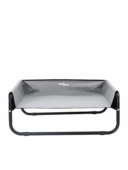 vidaXL Loft Bed Pat pentru câini Gri