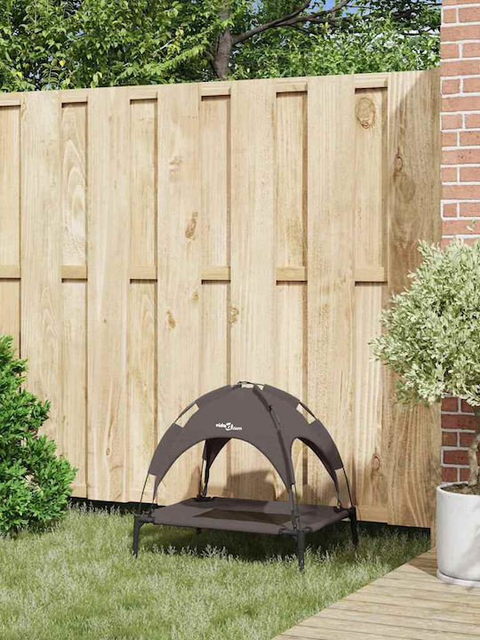 vidaXL Sofa Hundebett Braun 62x61cm.