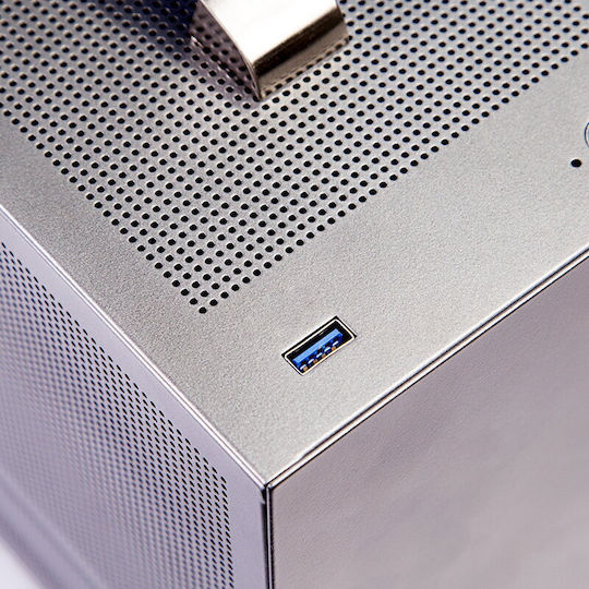 PCCOOLER Mini I100G Pro Mesh Mini Tower Computer Case Black