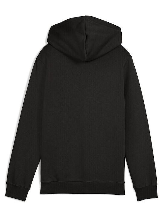 PUMA Kids Sweatshirt with Hood and Pockets Black