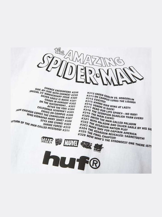 Huf X Marvel Spider-man Three Hundred T-shirt Мъжка Бяла Ts02724-white