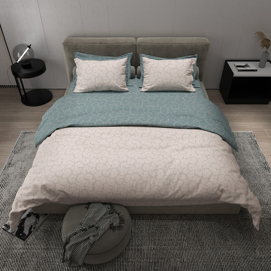 Charalambidis Textiles Salonica Σεντόνι Υπέρδιπλο με Λάστιχο 160x260εκ. Ραφ