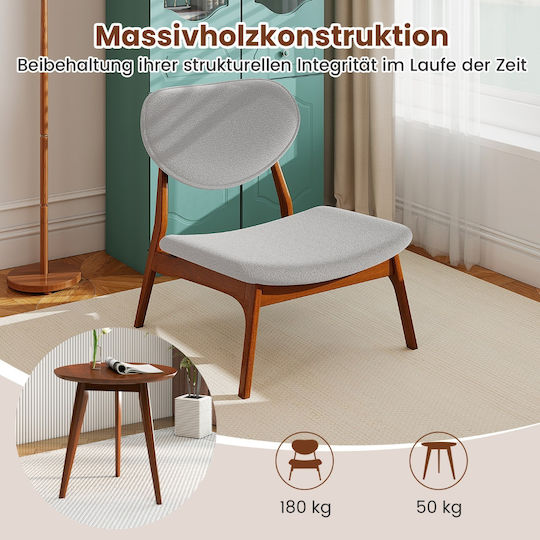 Costway Wohnzimmer Set 3 Stück JV12884GR