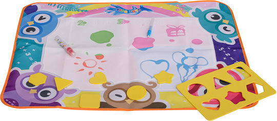 Set Pictură cu Apă 60x80 Cm Covoraș Markere cu Apă Incluse Multicolor