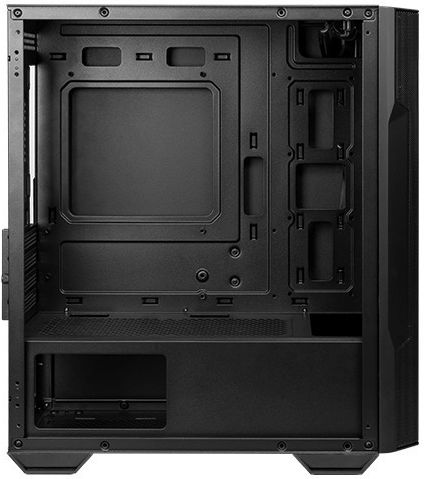 MSI MAG Forge M100A Gaming Micro Tower Carcasă PC cu Deschidere Laterală și Sistem Iluminare RGB Sursă De Alimentare 600W