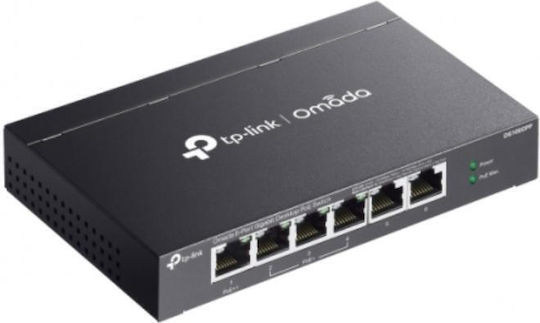 TP-LINK Omada Unmanaged L2 PoE++ Switch με 6 Θύρες Gigabit (1Gbps) Ethernet