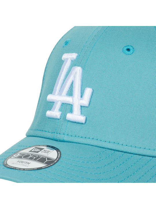 New Era Kinderhut Jockey Stoff 9forty Los Angeles Dodgers Blau
