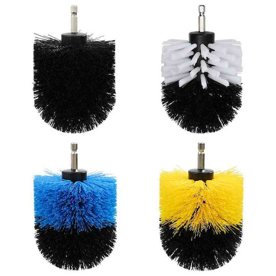 Vidaxl Soft Hard Cleaning Brush Set 12 Pieces 12 Pcs