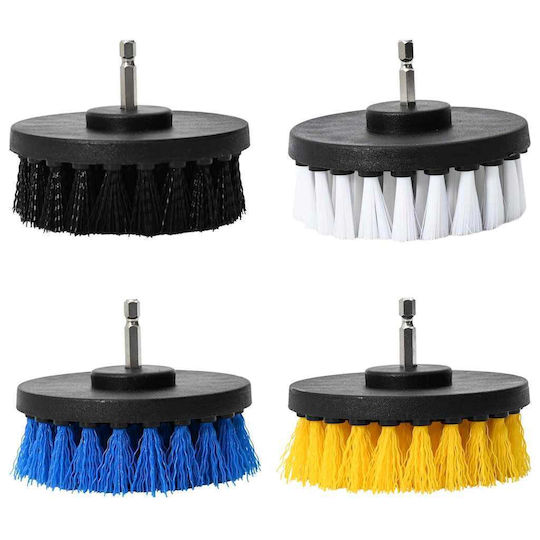 Vidaxl Soft Hard Cleaning Brush Set 12 Pieces 12 Pcs