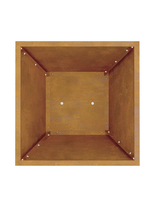 vidaXL Γλάστρα Μεταλλική 35x35x73εκ.