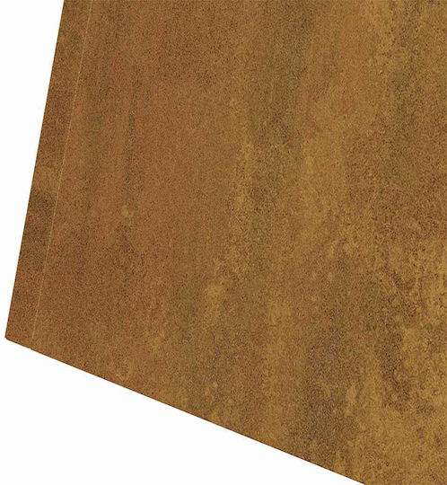 vidaXL Ghiveci De Flori Metalic Gri 35x35x73cm