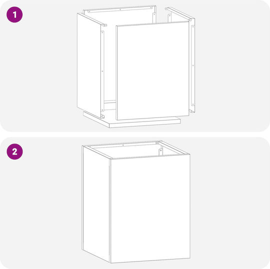 vidaXL Topf Metallisch Black 32x32x40cm.