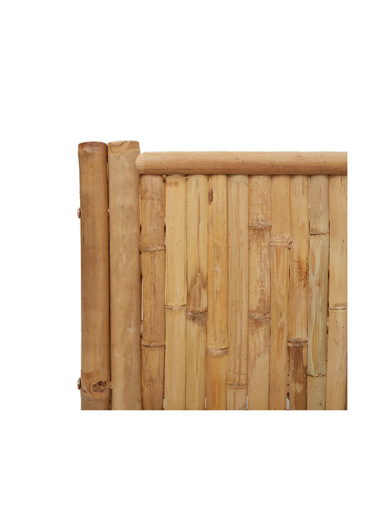 vidaXL Кутия за саксии Бамбук Кафяв 90x35x70см.