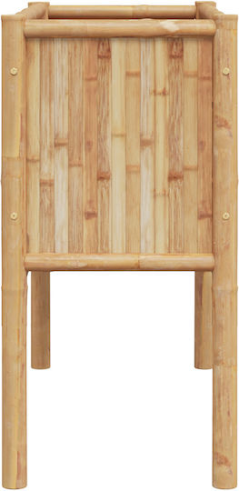 vidaXL Blumenkasten Bambus Brown 90x35x70cm.