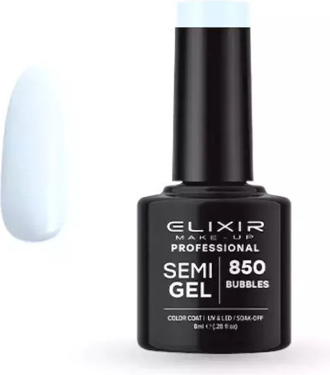 Elixir Semi Gel Ημιμόνιμο Βερνίκι Νυχιών 850 8ml