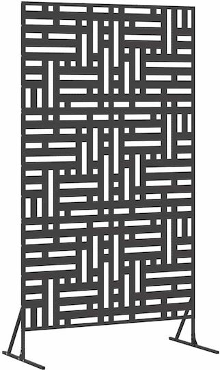vidaXL Διακοσμητικό Παραβάν Μεταλλικό 100x180cm