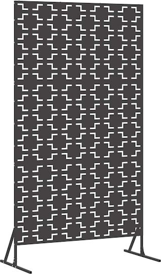 vidaXL Διακοσμητικό Παραβάν Μεταλλικό 100x180cm