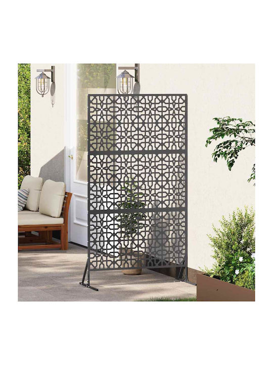vidaXL Separator De Cameră Metalic 100x180cm