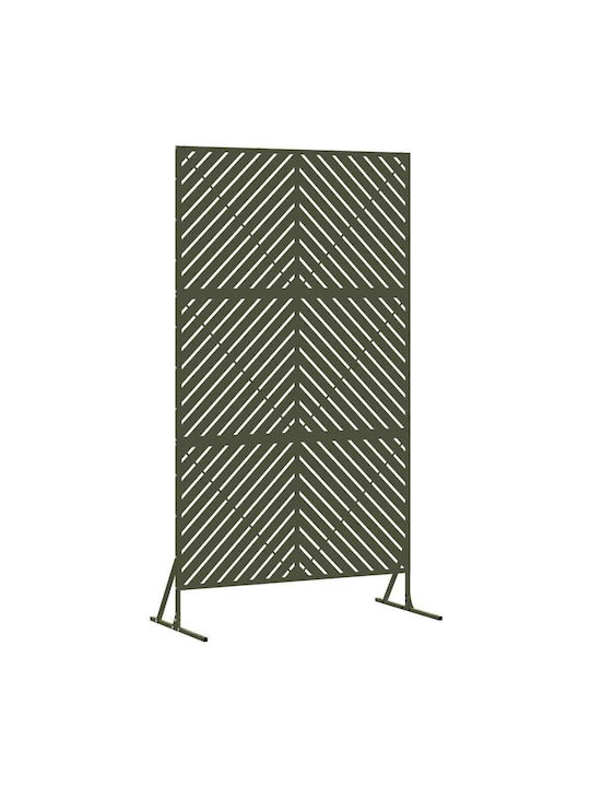 vidaXL Διακοσμητικό Παραβάν Μεταλλικό 100x180cm