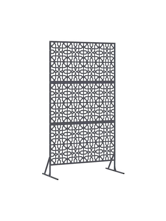 vidaXL Separator De Cameră Metalic 100x180cm