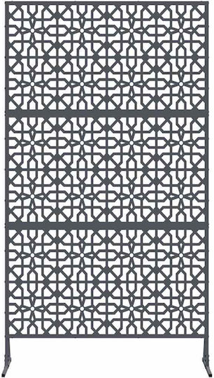 vidaXL Separator De Cameră Metalic 100x180cm